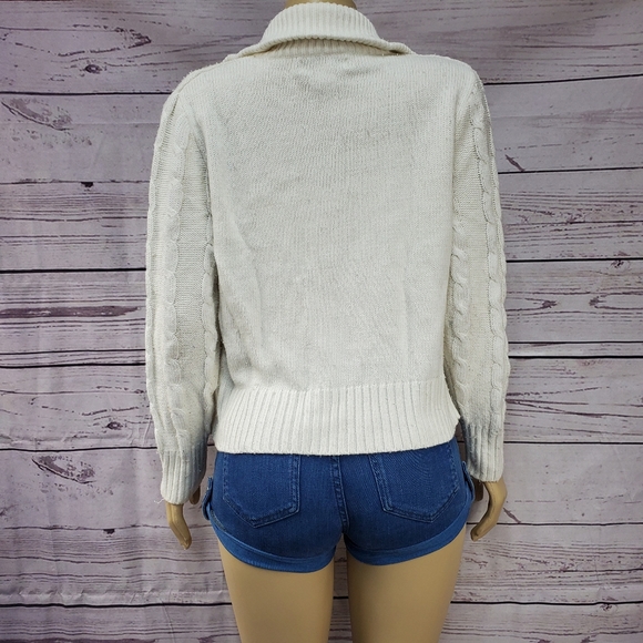 sag harbor petite large knit cardigan ( 5 for $20 ) - Picture 6 of 8